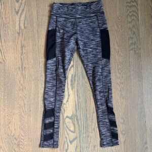 Stylish Gray and Black Kids Leggings